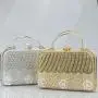 Wholesale Clutch Bag Women Purse Bling Party Bags Bridal Wedding Elegant Flower Handbag Evening Bags For Woman