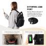 LOVEVOOK New Style Fashion waterproof multifunction wholesale nylon daypack Business School Travel Laptop Backpack with USB Port