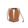 Handbag factory Customized chain vegan PU leather geometric figure tote bag  lipsticks  bag for lady luxury purse and handbag