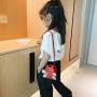 Cute little bee shape PU small carry mini bags kids shoulder bag handbag crossbody for children