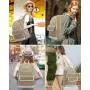LOVEVOOK custom waterproof casual daypack for university office school notebook bag women's lightweight travel laptop backpack