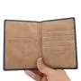 Wholesale leather passport travel wallet slim passport cover rfid blocking leather passport holder