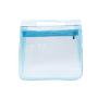 Custom Transparent Waterproof Cosmetic Bag PVC Clear Vinyl Zippered Makeup Pouch
