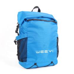 CHANGRONG Custom high quality casual sports outdoor roll top backpack Bag men