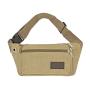 Thickened Canvas Crossbody Chest Phone Pouch Bum Bag Hip Fanny Pack Travel Hiking Sport Waist Belt Bag