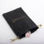 High Quality Customized Print Eco Friendly Dust Velvet Drawstring Pouch Personalized Logo Necklace Ring Bracelet Jewelry Bag