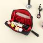 Nylon portable hand-held lipstick bag coin purse stereo small cosmetic bag travel makeup storage bag