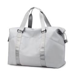 2020 Large Capacity Waterproof Nylon Gym Sports Bag Custom Logo Women Duffel Travel Bags