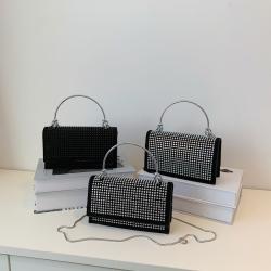 Fashion Bags For Women Diamond Hand Bags Ladies Shiny Chain Womens Shoulder Bags