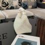 Unique Design Pearl Bag Socialite Handwoven Hollow Beaded Handbag Exquisite Luxurious Comfortable Banquet Women's Wedding Bag
