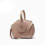2022 Luxury Crocodile Alligator Leather Round Shape Ladies Handbags Small Women'S Bags Shoulder Crossbody Bag For Women