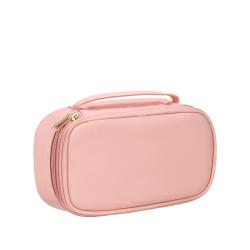 ODM OEM NEW Arrival 2023 Aopiya wholesale  custom PU leather luxury makeup Bag Portable 2-layer large capacity cosmetic bag