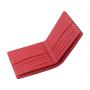 Wholesale leather wallet men card holder carbon fiber bifold wallet pu wallets for men