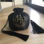 Round Bottom Satin Drawstring Bag  Custom Logo Printed Satin Jewelry Gift Packaging Bag