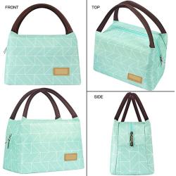 High Quality Reusable Insulated Lunch Bag Travel Picnic Cooler Tote Box Bag With Anti-Slip Soft Handle