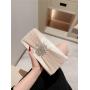 Fashion women's stain clutch bag evening bags dress party crystal evening flap bag with chain shoulder handbag wholesale