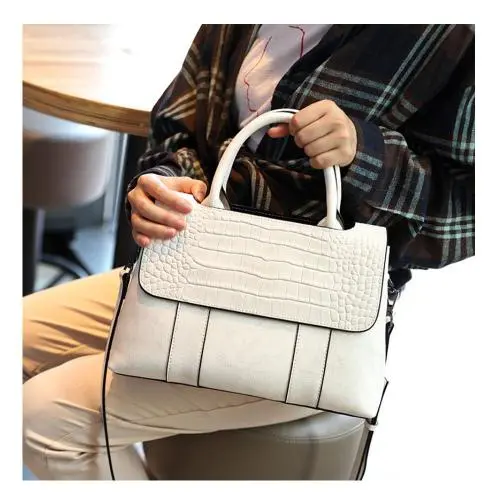 Luxury Crocodile Pattern Embossed Leather Woman Ladies Designer Handbag Tote Hand Shoulder Crossbody Bags Girl 2024 New Fashion