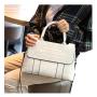 Luxury Crocodile Pattern Embossed Leather Woman Ladies Designer Handbag Tote Hand Shoulder Crossbody Bags Girl 2024 New Fashion