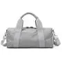 Durable Travel Duffel Bag Fashion Gym Tote Sport Bag with Waterproof PVC Pocket and Side Access Shoe Compartment