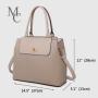 Minissimi Brand Vegan Leather Handbag Shoulder Bag Pu Leather Crossbody Bags For Women