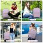 LOVEVOOK 2024 new Style Multifunctional 40L Travel laptop backpack bags large 4pc/set Fashion Business Outdoor Backpack  unisex