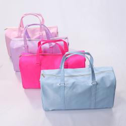 Keymay RTS Stock Large Capacity Nylon Handbag Sports Gym Overnight Weekender Bag Woman Waterproof Travel Duffel Bag Duffle Bag