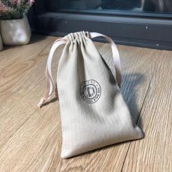 Small Cotton Drawstring Packaging Bag High End Gift Packaging Bag
