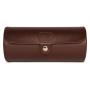 Genuine Leather Watch Storage Case Travel 3 Watch Case Leather Watch Roll For Men