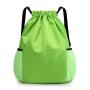 Gelory Promotion Custom Lightweight Waterproof Polyester Multi-purpose Sides Mesh Pocket Fitness Drawstring Backpack Bag
