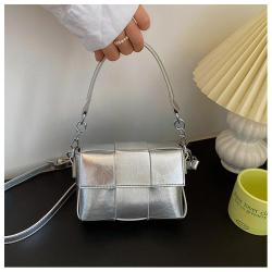 KBW731 Women Bag New Fashion Chain Shoulder Woven Bag High Quality Ladies Lingge Crossbody Shoulder Underarm Bag