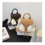 Alligator Korean Fashion Sling Bags Pu Ladies Shoulder Bag Large Compartment Backpack with Carton Printing