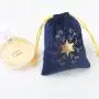 Custom Logo Printed Gift Velvet Jewelry Bag Drawstring Dust Packaging Perfume Velvet Pouch