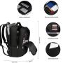 Factory Direct Sale Custom Business Laptop Backpack Fashion Waterproof Oxford School Bag with Anti-Theft USB Unisex