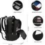 Factory Direct Sale Custom Business Laptop Backpack Fashion Waterproof Oxford School Bag with Anti-Theft USB Unisex