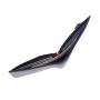 High-end glossy oil wax pure leather rfid blocking men's wallet billfold with zipper pocket for banknote and coins