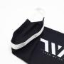 Customized Black Twill Cotton Packaging Travel Bag With Velcro Soft Cotton Twill Fabric Shoe Dust Shopping Bag For Handbag