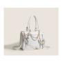 Custom Tote bag Butterfly Decoration PVC Transparent Window Women's Bag Portable Zipper Shoulder Niche Design Plus Logo