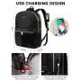 LOVEVOOK OEM ODM Custom Logo 15.6 17 Inch Women Travel Laptop Backpack with USB Anti-Theft Waterproof School Teacher Nurse Bags