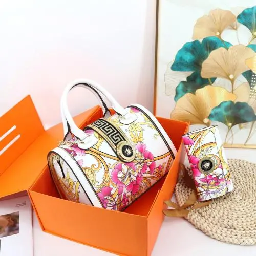 2024 Ladysky Fashion printing hand bags for women set of two ladies bags large capacity female bag trending manufacturer 29 cm