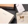 10*12 Cm 8 Oz Canvas Drawstring Makeup Cosmetic Pouch Soft Beige Cotton Dust Jewely Gift Bag