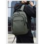 ZF247 New Leisure Backpack Man Outdoor Travel Bag Fashion Oxford Shoulder Bag Large Capacity Waterproof Student Schoolbag