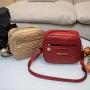 Wave pattern embroidery bag 2024 Korean ladies fashion hundred crossbody bag manufacturers wholesale foreign trade women's bags