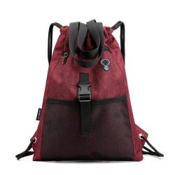 KBW555 Sports Fitness Bag Waterproof Drawstring Drawstring Shoulder Bag Unisex Large Capacity Travel Backpack