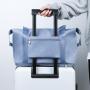 HR016 Unisex Daily Use Travel Storage Bags Oxford Cloth Portable Waterproof Fitness Bag Foldable Sports Fashionable Luggage