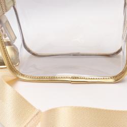 Keymay Rts Stock High Quality Transparent Pvc Clear Crossbody Bag Stadium Approved Crossbody Phone Bag Shoulder Bags for Women
