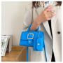 Magnetic Button Custom Designer Handbag Pure Color Shoulder Crossbody Bag Pu Bags Women Handbags Shoulder CY74375