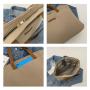ZWY100 Hot Sale Simple Large Tote Ladies Bag Wholesale Fashion Multi-compartment Canvas Bag Daily Work Travel Shopping Bag