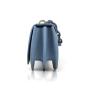 Hot Sale Half Moon Mini Handbag High Quality Pu Leather Saddle Handbag With Acrylic Chain Crossbody Bag