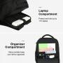 custom executive backpack travelers morral swiss mochilas para hombre de viaje impermeable high quality laptop backpacks for men