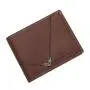 Men's Simple Fashion Multi-Card Litchi Cross Stitching Wallet New Young Open Closure Type Waterproof